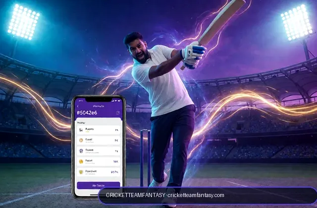 Cricketteamfantasy (cricket team fantasy) fantasy cricket & matchday visual 1
